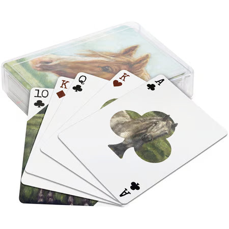 Primatives By Kathy Playing Cards Horse Family