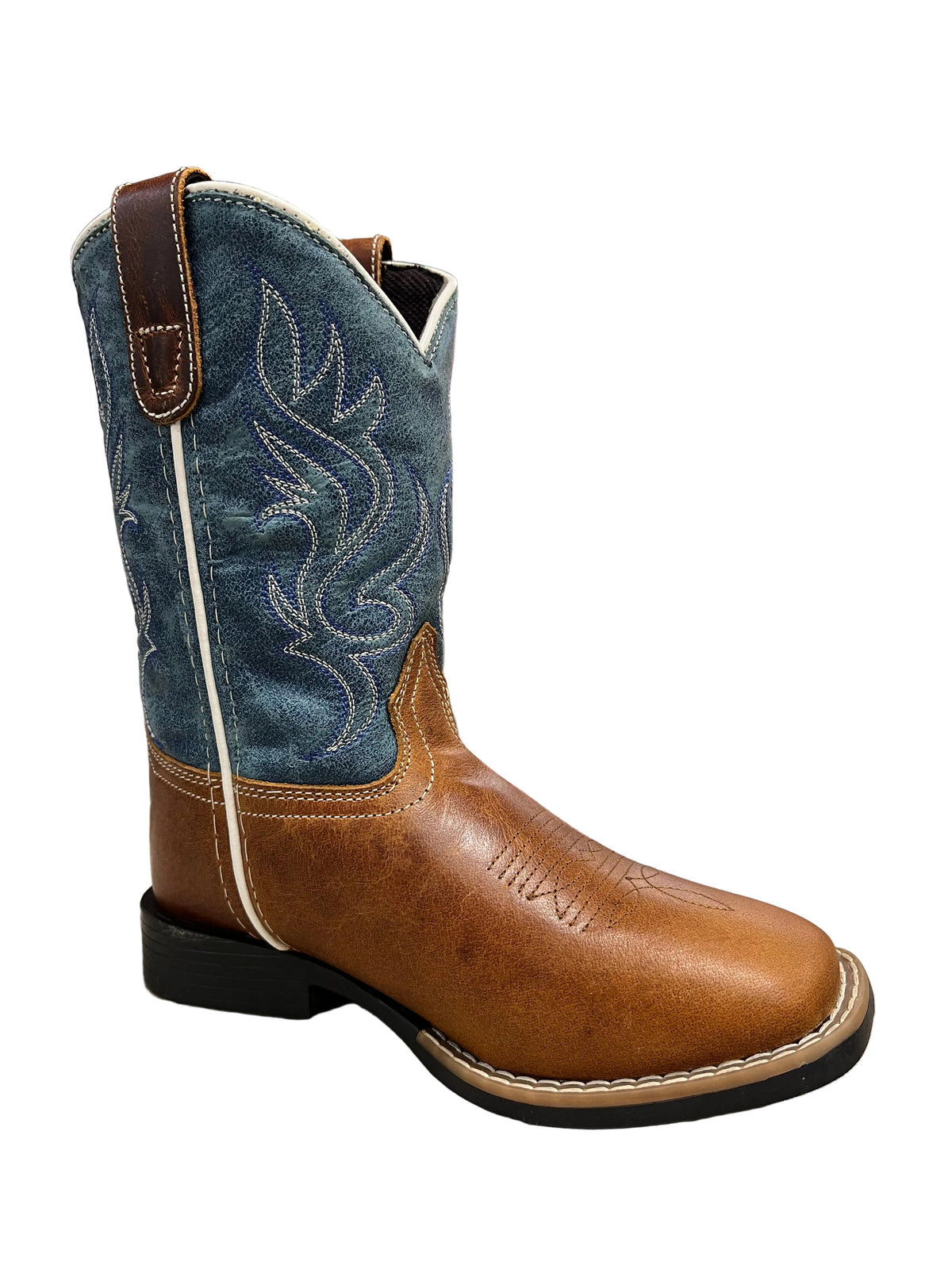 Abilene Kids Blue/Brown Boots