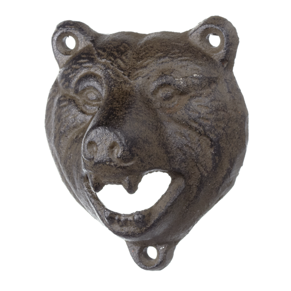 Ganz Bear Head Bottle Opener