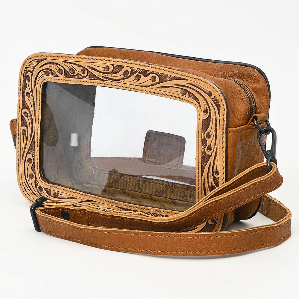 American Darling Tooled Clear Venue bag