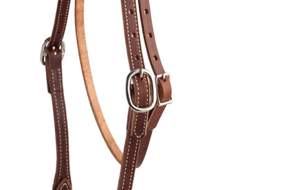 Weaver Pony Headstall Doubled and Stitched Harness Leather