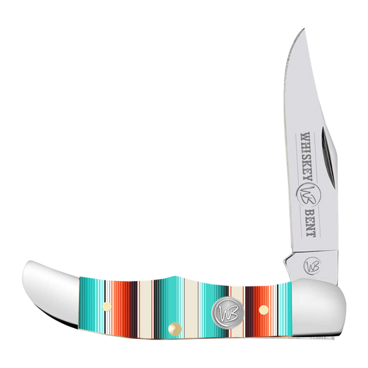 Whiskey Bent Acrylic Serape Coastal Mini Hunter