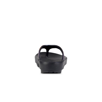 Oofos Oolala Luxe Thong Midnight Spectre