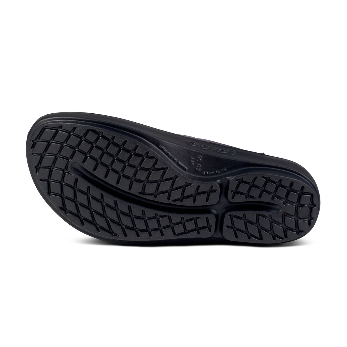 Oofos Oolala Luxe Thong Midnight Spectre
