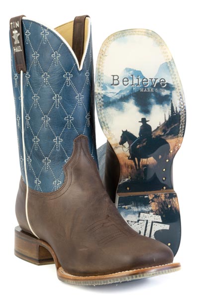 Tin Haul Criss Cross Cross / Just Beleive Sole Boot