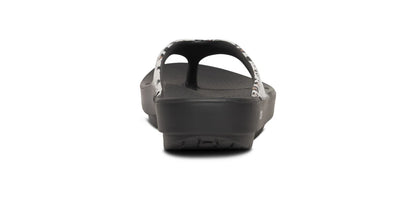 Oofos OOlala Limited Thong Leopard 26