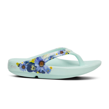 Oofos Oolala Limited Thong Mint Blossom