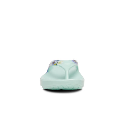 Oofos Oolala Limited Thong Mint Blossom