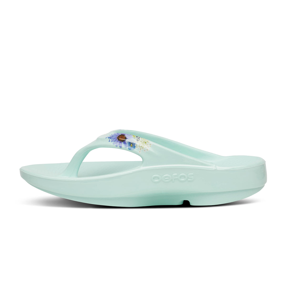 Oofos Oolala Limited Thong Mint Blossom
