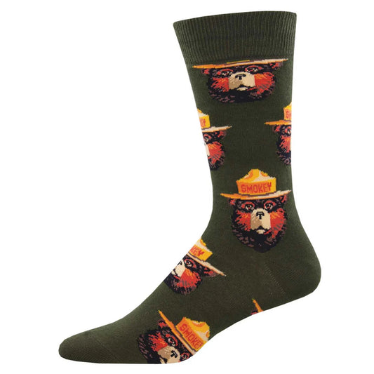 Socksmith Men Smokey Face Green