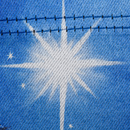 Evergreen Holy Night Nativity Garden Lustre Flag
