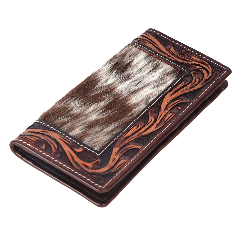 Bar H Hair-on Bifold Wallet