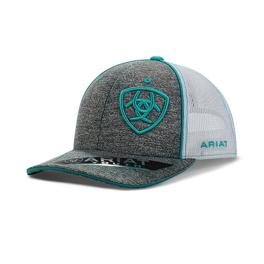 Ariat Turquoise/Grey Hat
