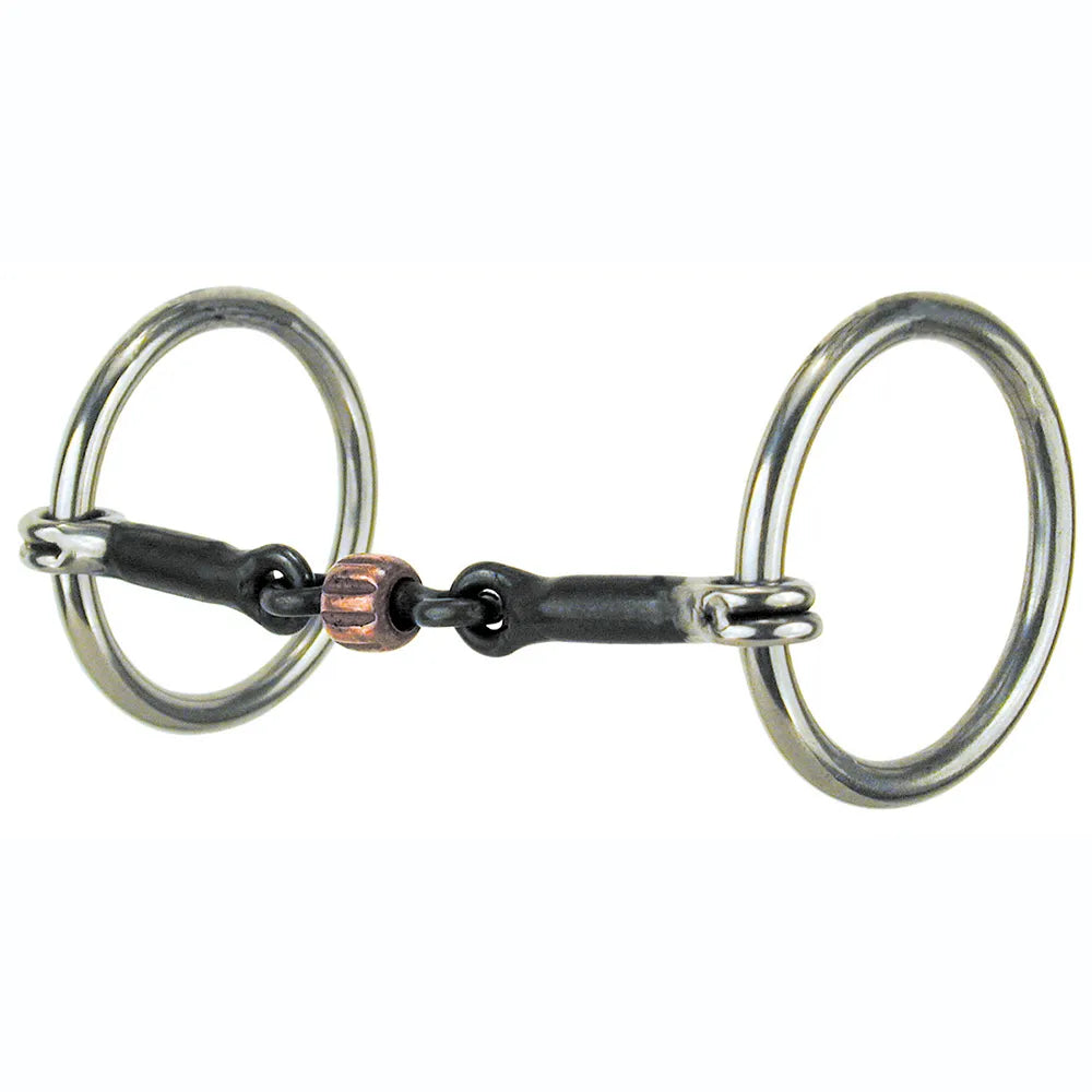 Reinsman Traditional Heavy Loose Ring Snaffle with Copper roller