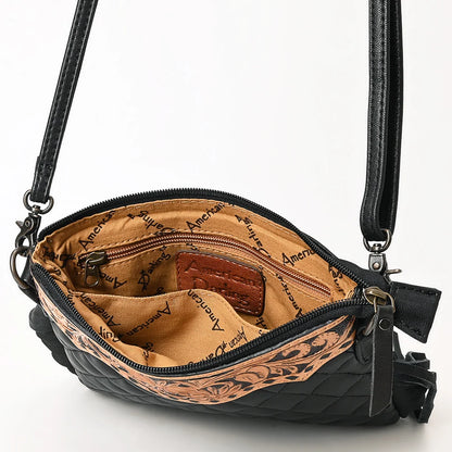 American Darling Quilted Fringe Crossbody Bag