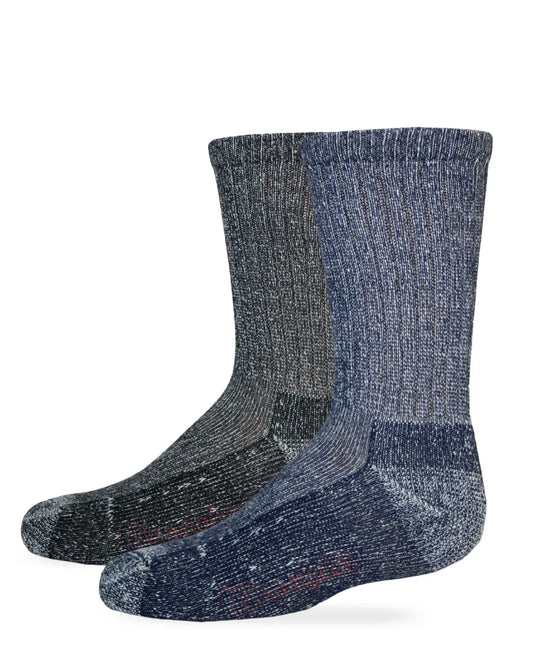 Wrangler Kid's Cotton Crew Sock 2 Pack