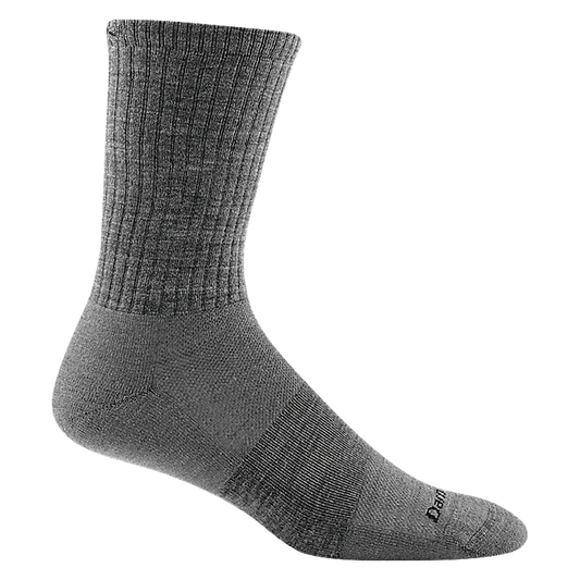 Darn Tough Men's The Standard Crew Lightweight Lifestyle Sock Medium Gray