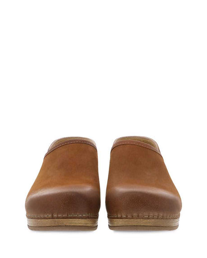 Dansko Brenna Burnished Suede Tan