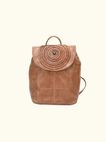 Milo Auray Backpack Washed Leather