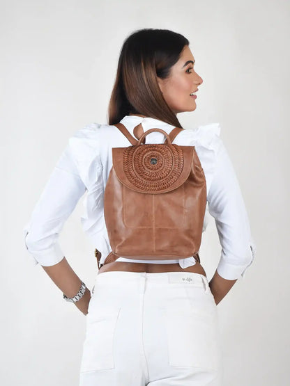 Milo Auray Backpack Washed Leather