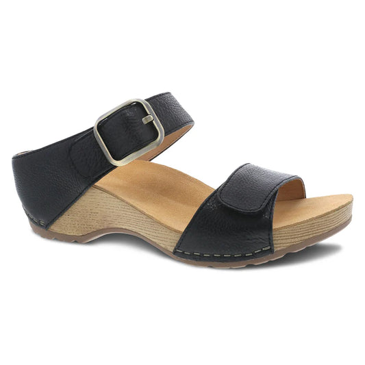 Dansko Tanya Milled Burnished Black