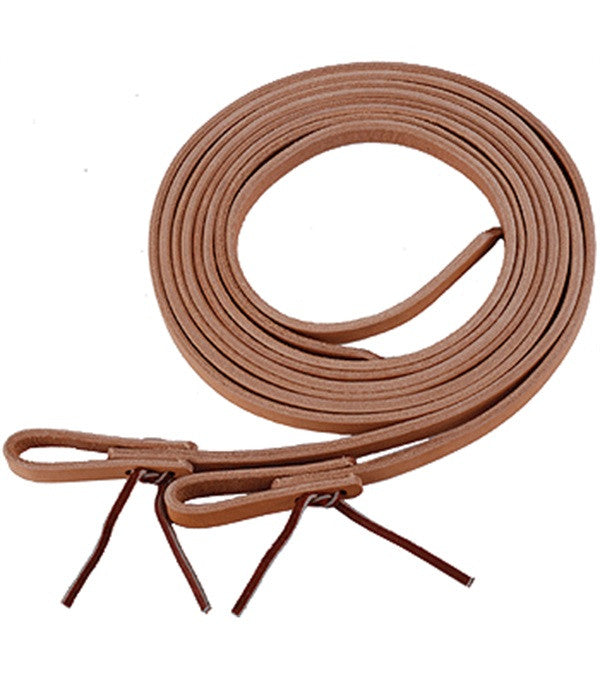 Jacks Water Loop Leather Reins 5/8" x 8'