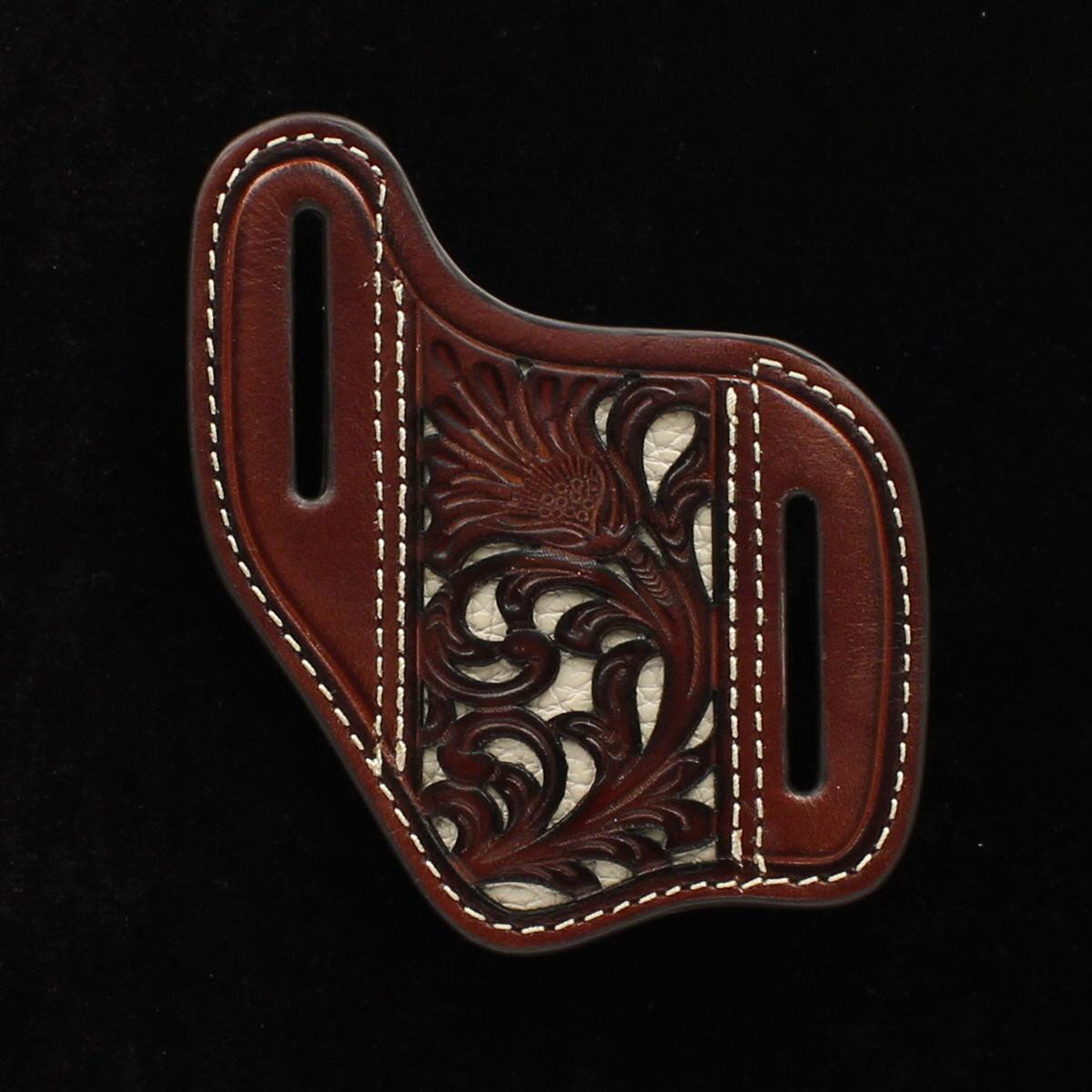 Nocona Tooled Knife Sheath