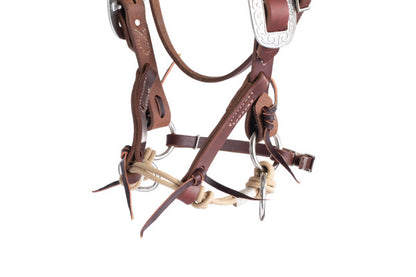 Weaver J Dunn Oiled Bitless Bridle