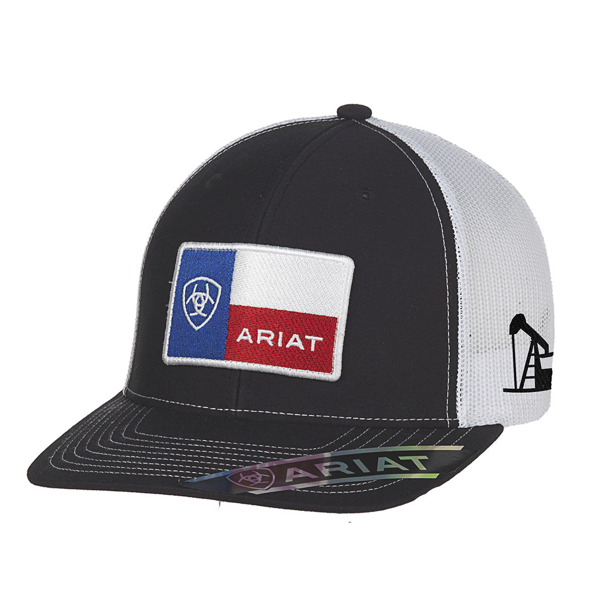 Ariat SBR Texas Flag Ball Cap