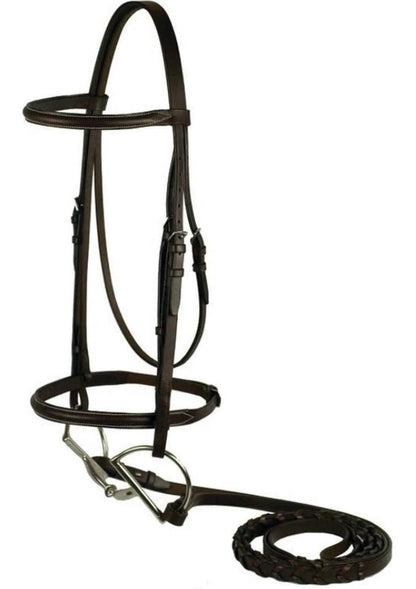 Gatsby Plain Snaffle Bridle