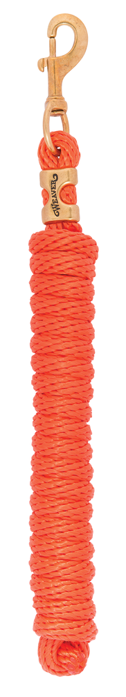 Weaver Poly Lead Rope Solid Brass Snap