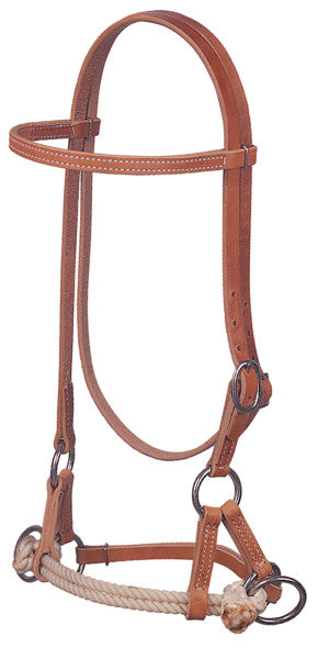 Weaver Double Rope Side Pull Headstall