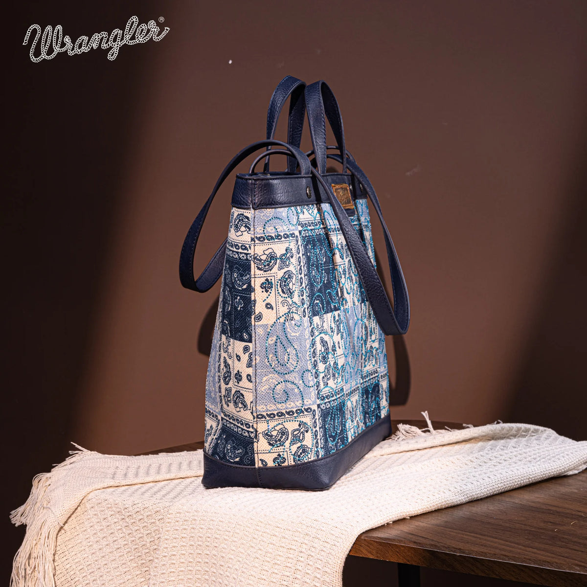 Montana West Wrangler Paisley Dual Sided Print