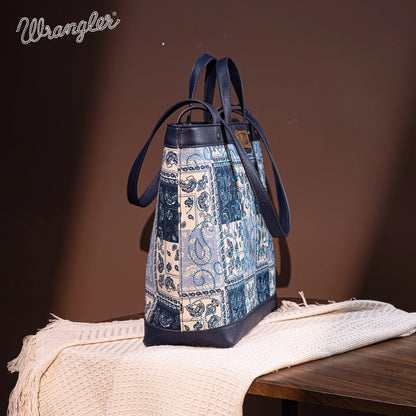 Montana West Wrangler Paisley Dual Sided Print