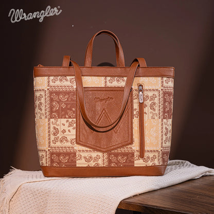 Montana West Wrangler Paisley Dual Sided Print