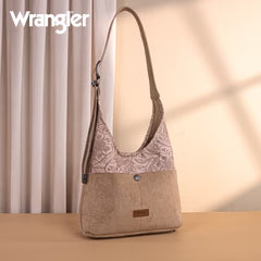 Wrangler Vintage Floral Printed Hobo Bag