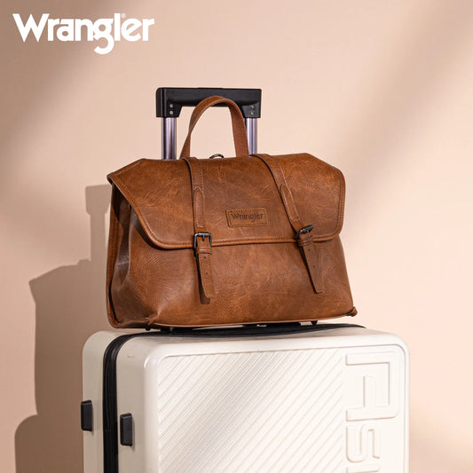 Wrangler Carry Satchel Laptop Backpack Crossbody