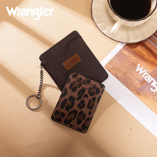 Montana West Wrangler Small Card Case Wallet Key Chain/Detachable Card Holder