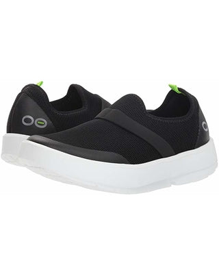 Oofos Oomg Low White/Black