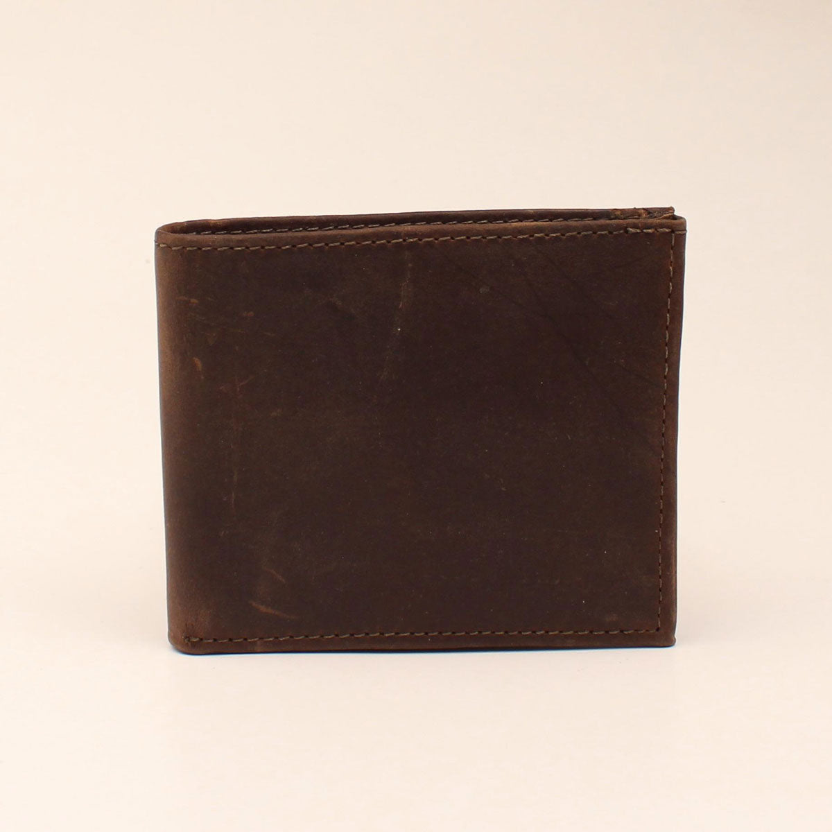 3D Plain Brown Bifold Wallet