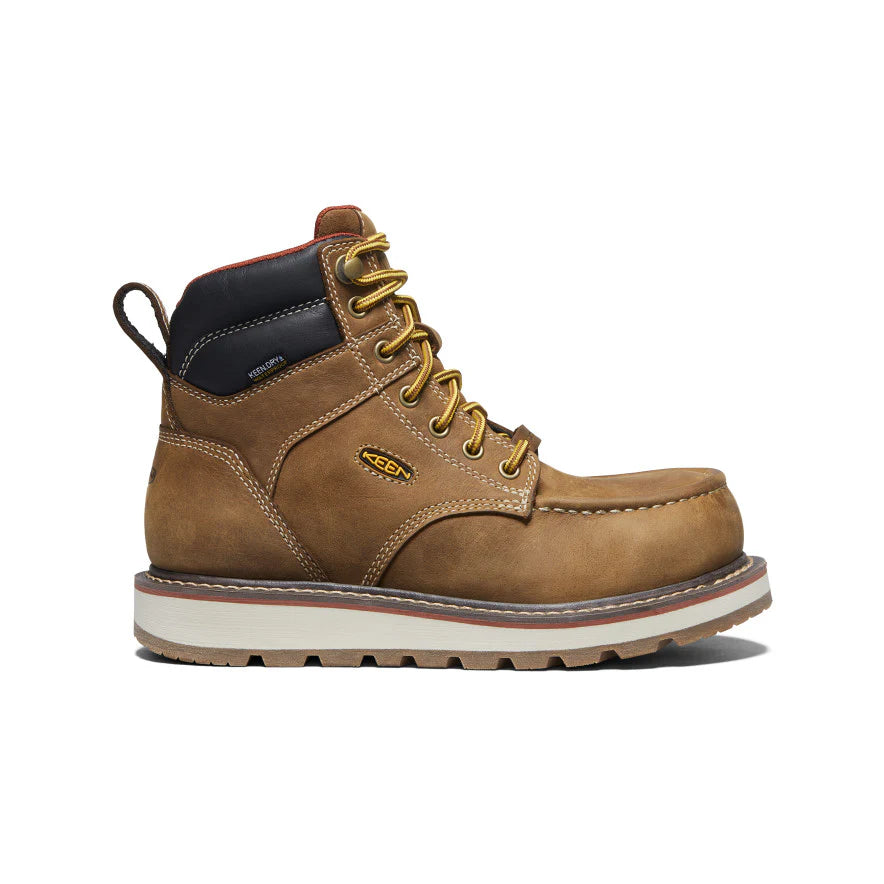 Keen Cincinnati 6" Belgian/Sandshell Composite Toe Waterproof EH