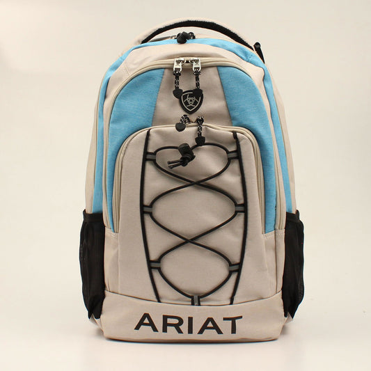 Ariat Cream/Blue Backpack