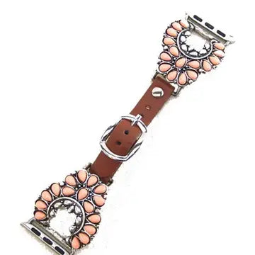 Snowing West Western Design Apple Watch Bands