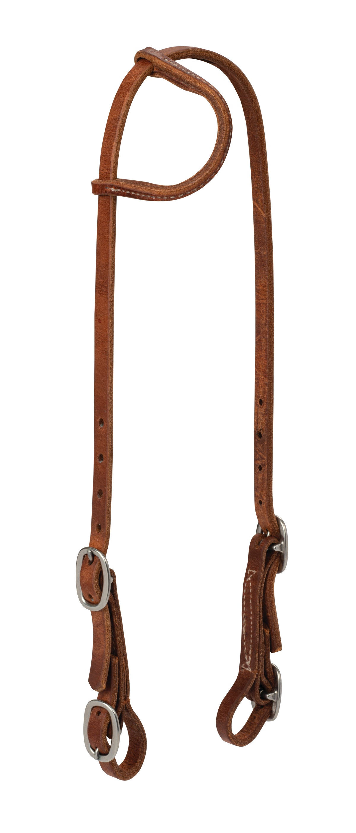Weaver ProTack Sliding Ear Headstall with Buckle Bit Ends