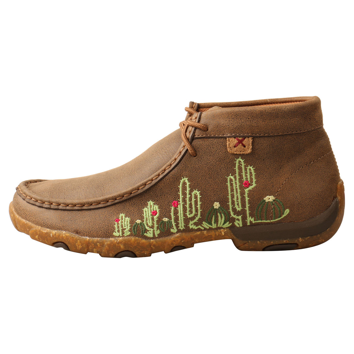 Twisted X Chukka Driving Moc Brown/Cactus