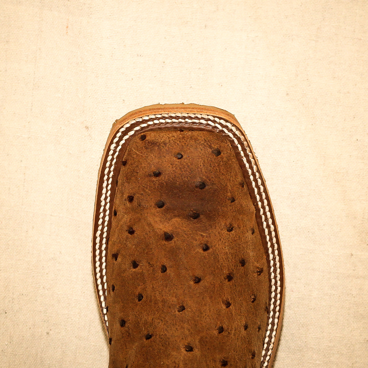Anderson Bean Rum Brown Mojave Ostrich Discontinued Leather