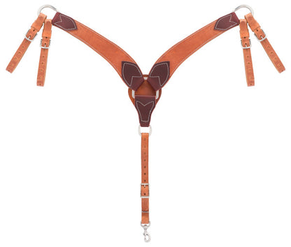 Weaver Harness and Latigo Leather Roper Breastcollar
