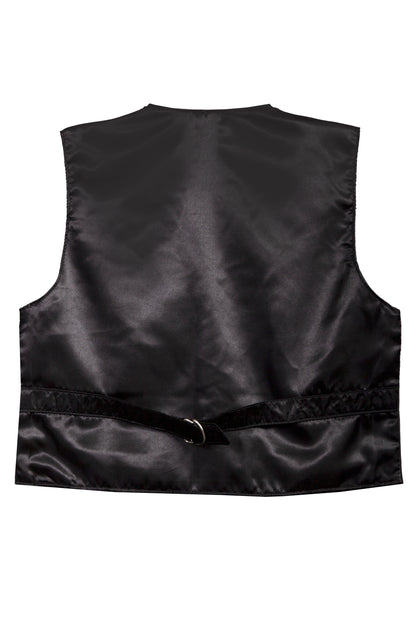 Scully Kid's Boar Suede Vest Black