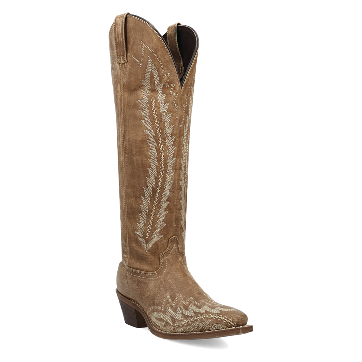Laredo Roxelle Wide Calf Boots Honey
