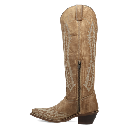 Laredo Roxelle Wide Calf Boots Honey